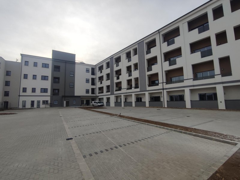 Szombathely belvárosában 38m2 es, fedett teraszos ÚJ építésű 2 szobás lakás eladó.