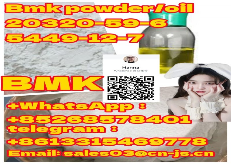 High Quality Bmk powder/oil 20320-59-6 5449-12-7