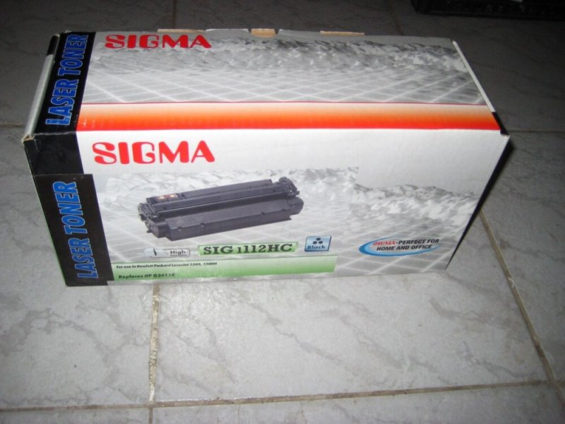 Sigma 1112HC/HP Q2613X toner