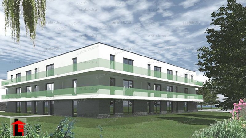 Újépítésű társasházi lakások Szitásdombon! 2022.-es előírásoknak megfelelő energetikával!!! N+2szoba+saját kert+kocsi beálló