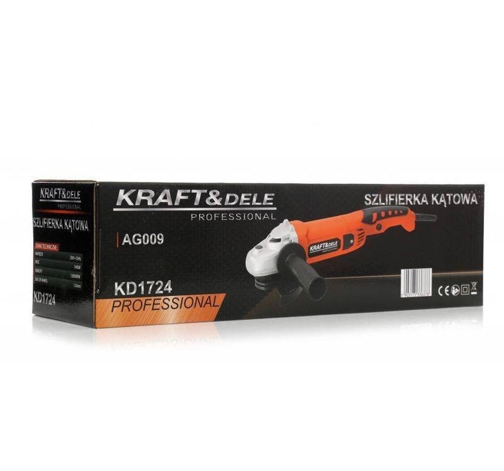Új Kraft&Dele KD1724 Sarokcsiszoló, kisflex 1400W eladó