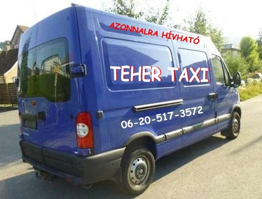 KÖLTÖZTETÉS SZÁLLÍTÁS FUVAROZÁS - TEHERTAXI OLCSÓN AZONNAL