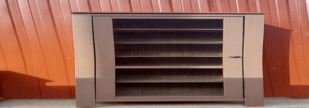 Ikea Hemnes fenyő vitrin 507