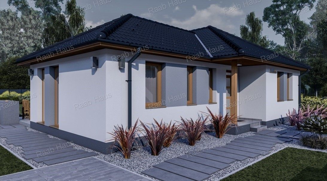 Új építésű 90 m2 nappali+ 4 szobás ház lefoglalható Győr melletti településen!