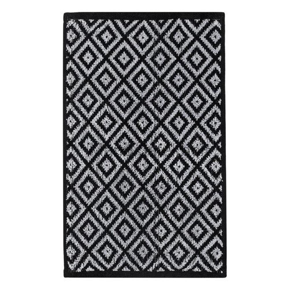Konyharuha Fekete Design Szürke Gyémánt 60x35 cm