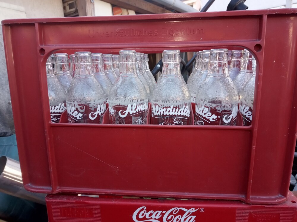 Almdudler rekesz 20db üveggel