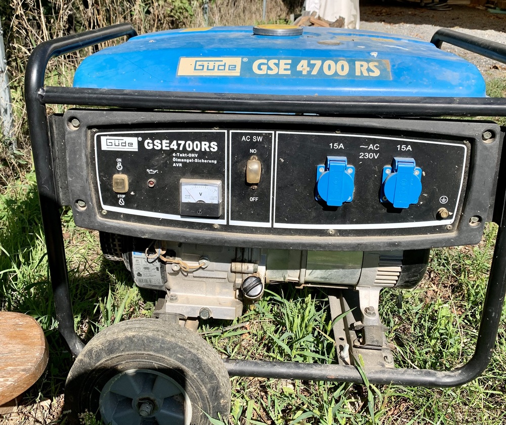 Áramfejlesztő aggregátor GÜDE GSE4700RS