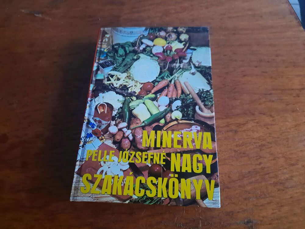 Retro Nagy Szakácsköny Minerva Pelle Józsefné