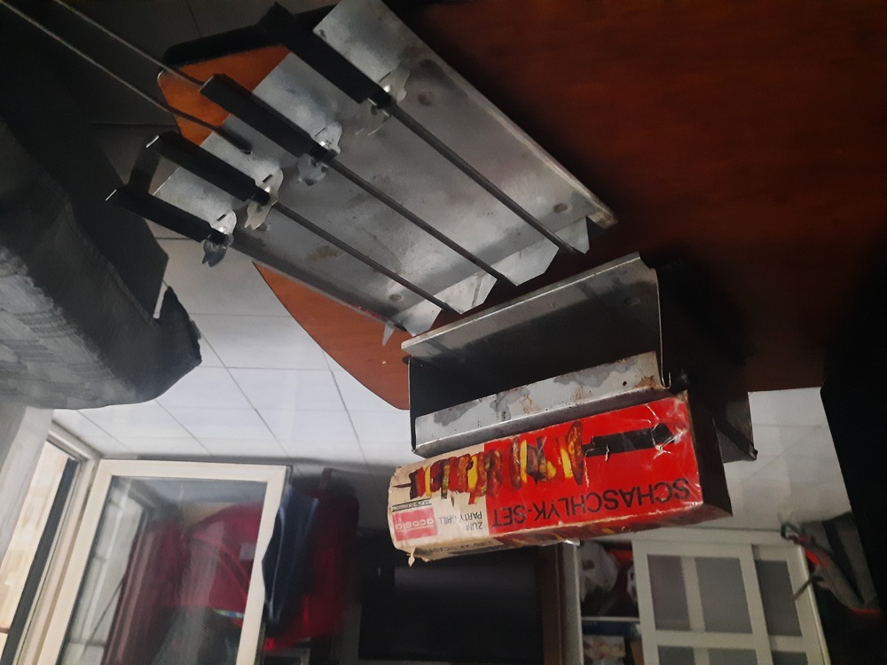 Retro eredeti AKA minigrill,szendvicssütő+saslik készlet