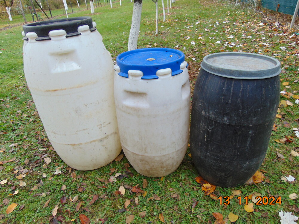 Műanyag hordók 100-200 literig