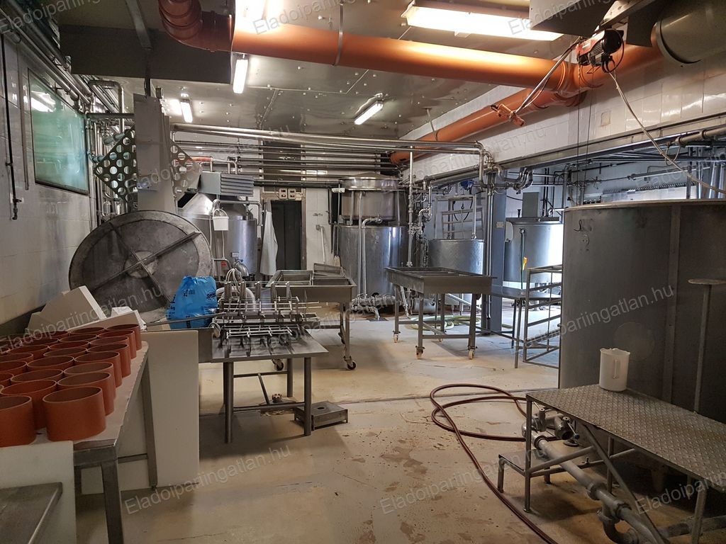 Élelmiszer gyártó ipari ingatlan eladó Budapest XVII kerület 600 m2