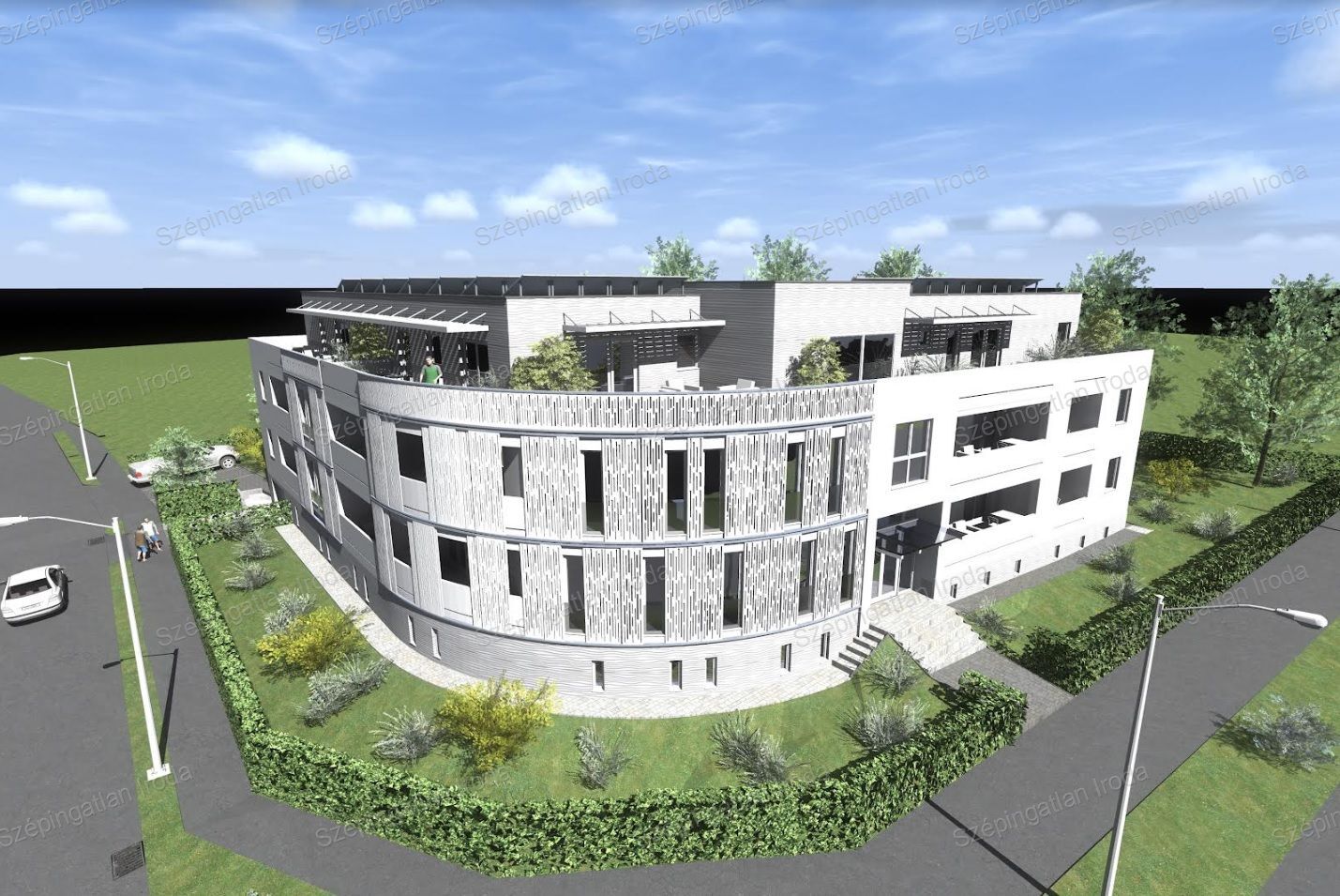 MODERN, LETISZTULT STÍLUSÚ 13 LAKÁSOS ÉPÍTÉSI PROJEKT ELADÓ SOPRONBAN!