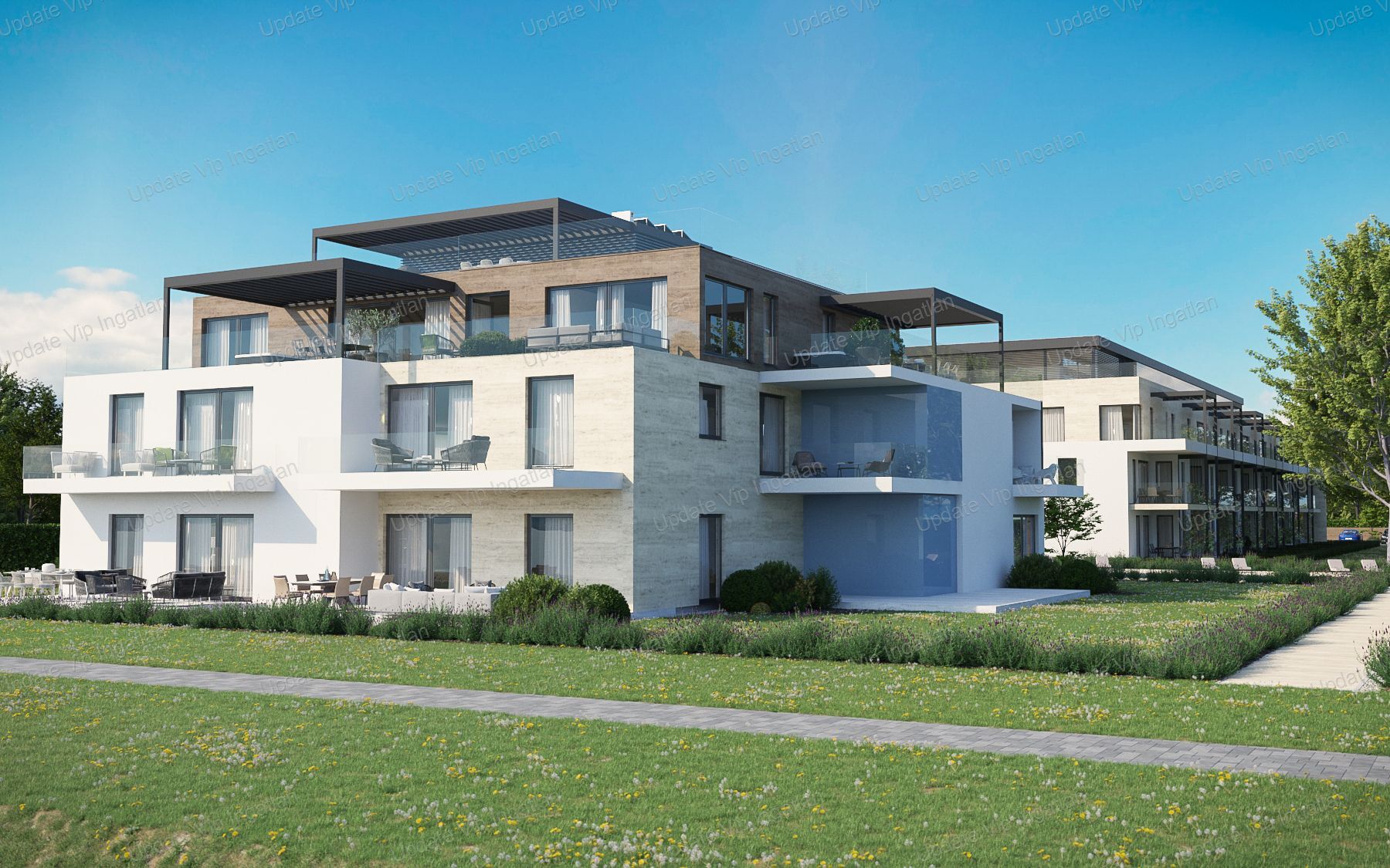 Siófok Ezüstparton eladó panorámás villalakás!