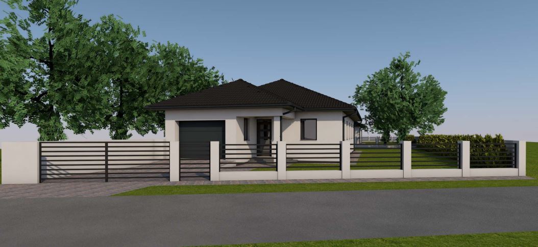 Nyíregyháza Borbánya csendes utcájában 124 m2 + 20 m2-es garázzsal ÖNÁLLÓ CSALÁDI HÁZ ELADÓ