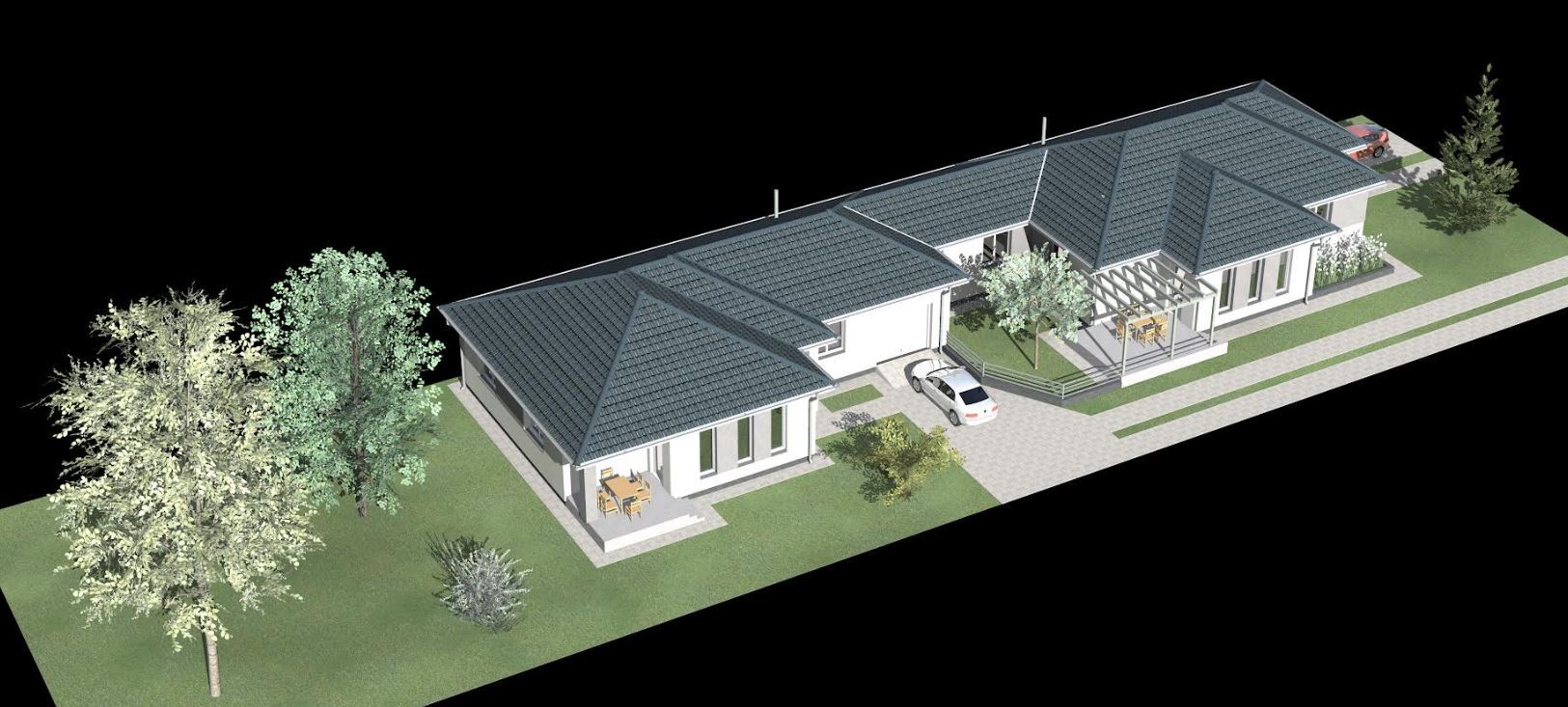 Nyíregyháza SZILVAVÖLGY LAKÓPARK KÖZELÉBEN 129 m2-es újépítésű ikerház eladó