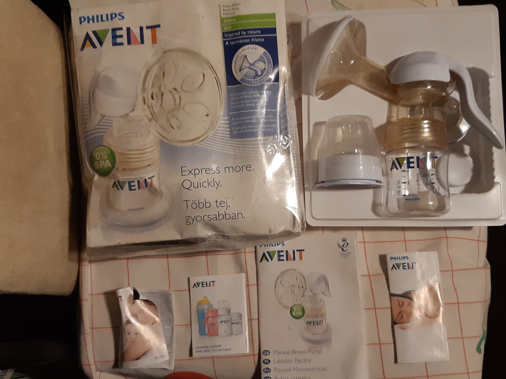 Philips Avent kézi mellszívó készülék újszerű