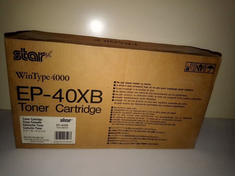 Star Micronics Wintype 4000 toner EP-40XB