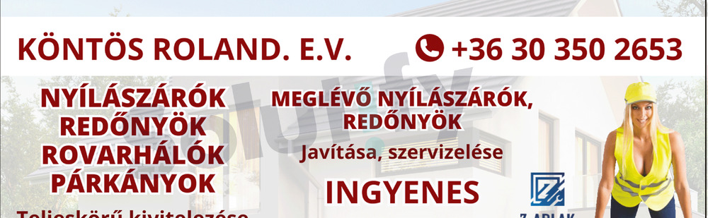 Nyílászáró és árnyékolástechnika