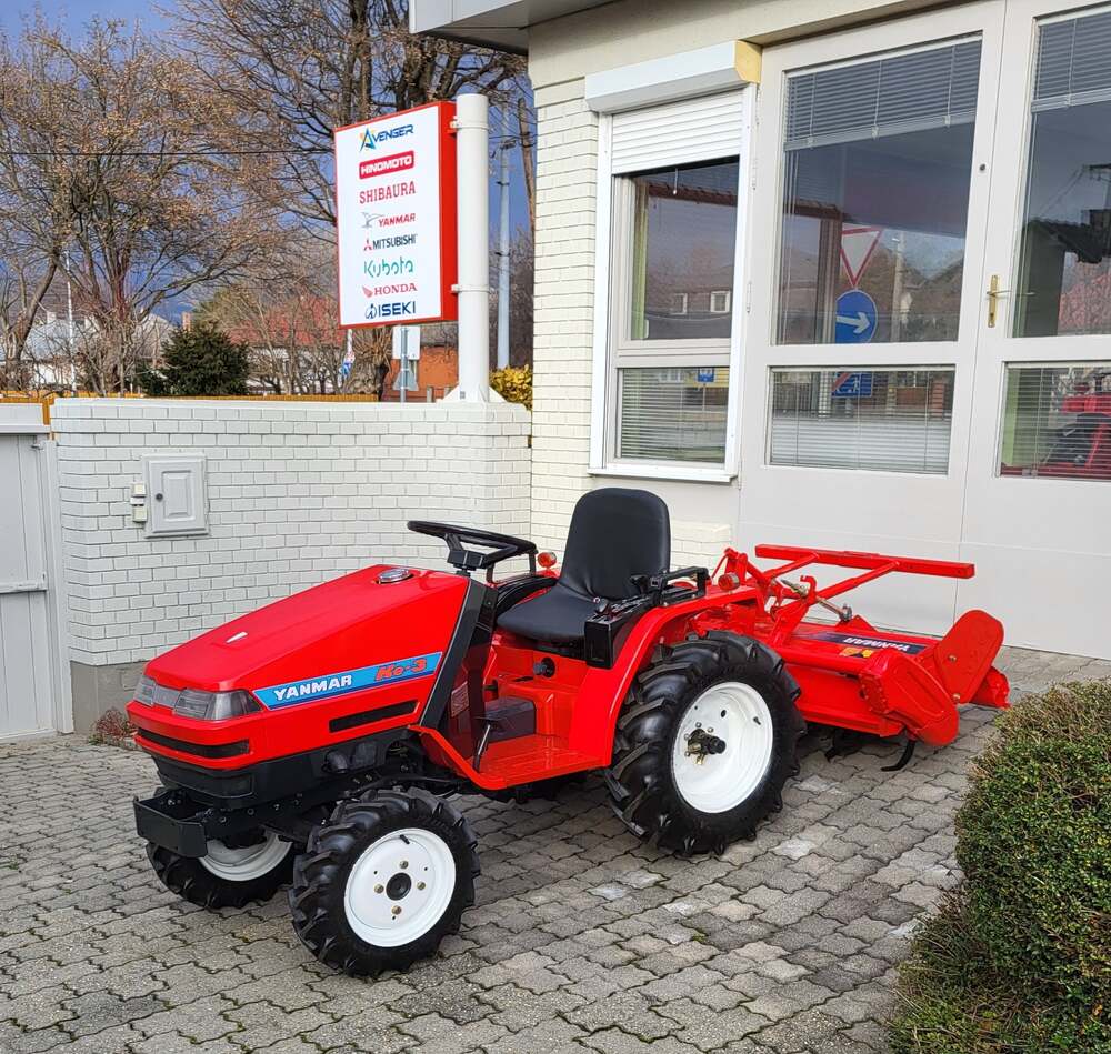 Yanmar Ke-3 felújított japán kistraktor ajándék talajmaróval