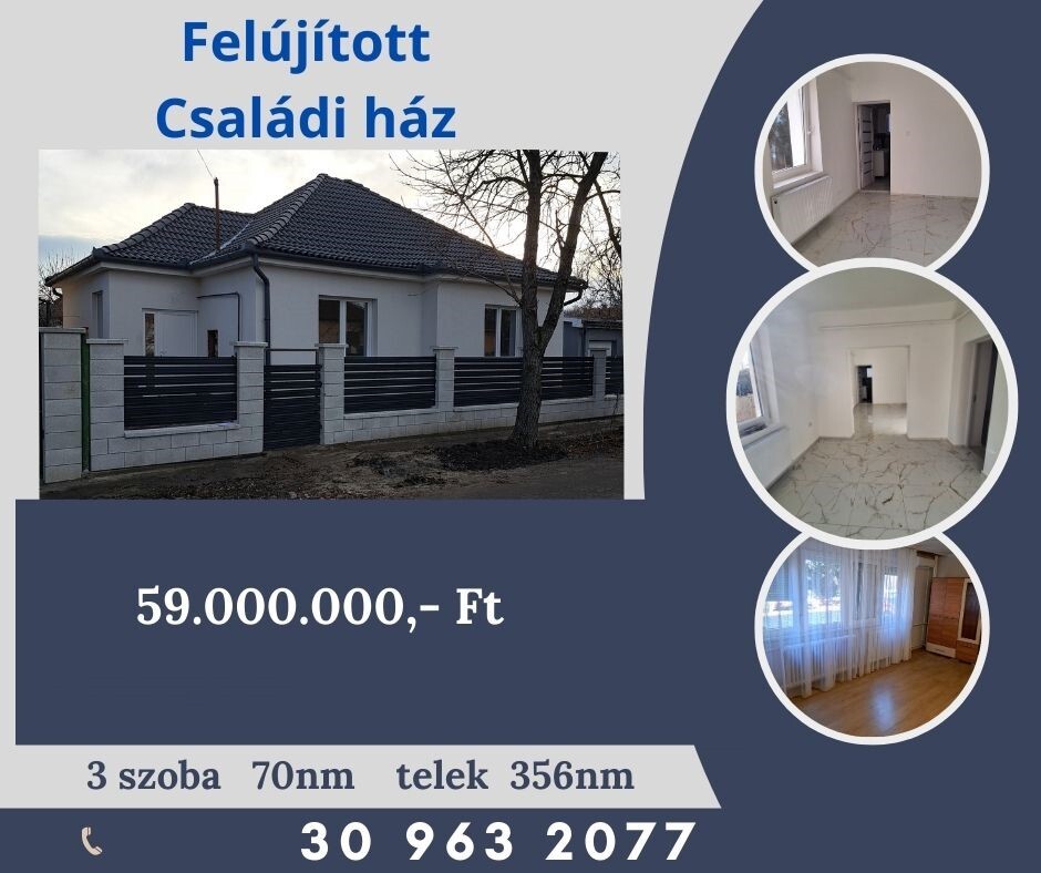 Családi ház eladó