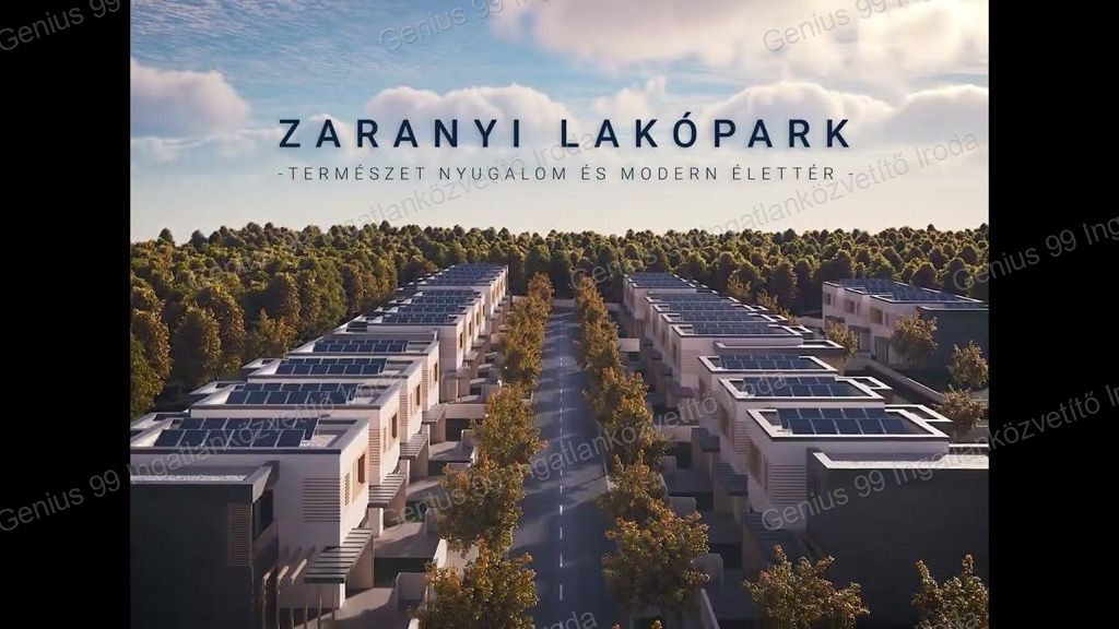 Kaposvári Zaranyi Zárt Lakópark: A jövő otthona, ahol a természet és a luxus találkozik