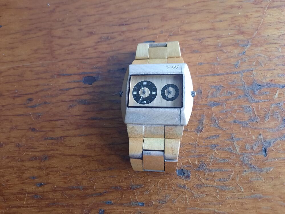 WeWood dual körös fa karóra