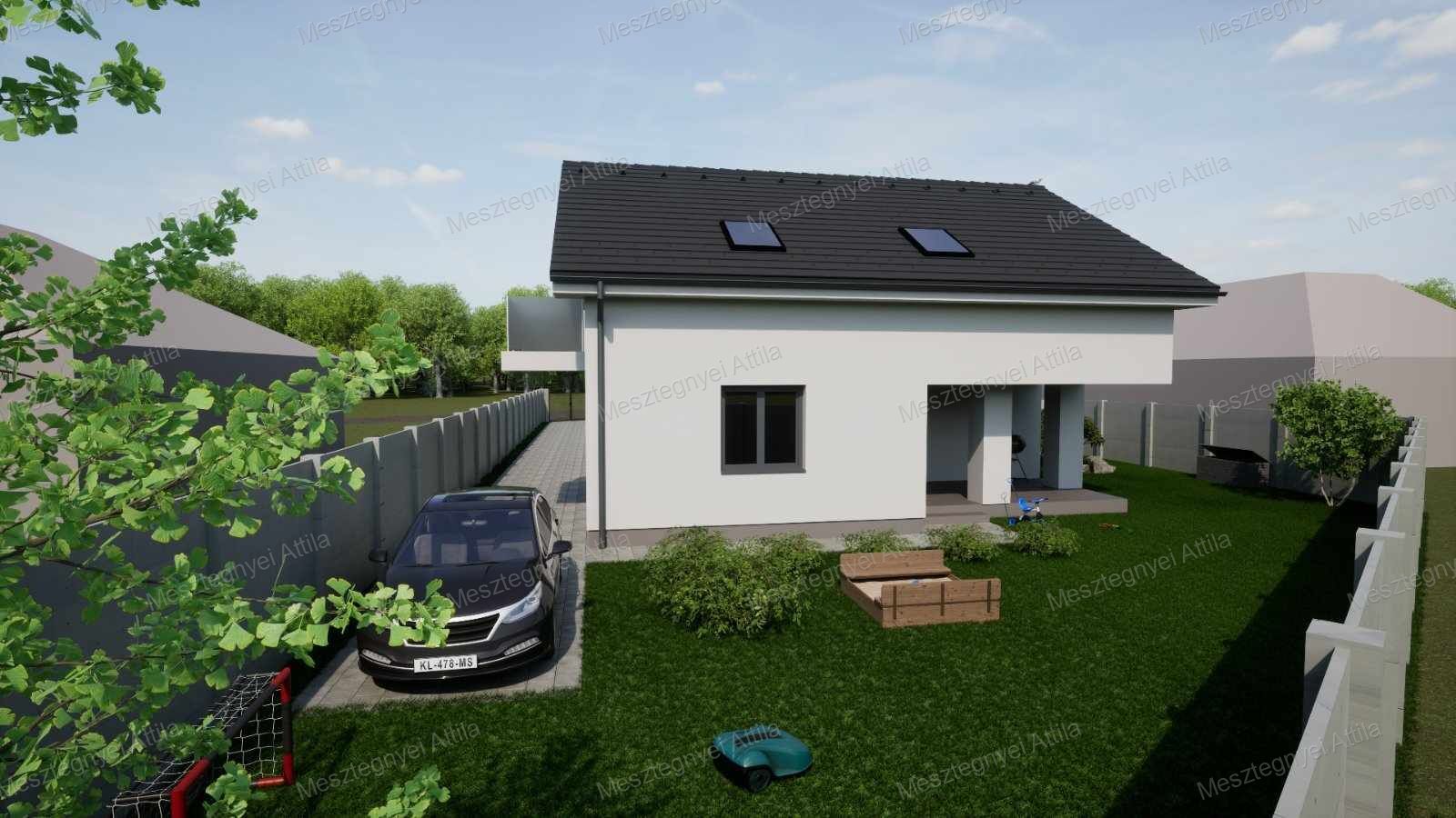 Soprontól pár percre, Harkán ELADÓ ÚJ ÉPÍTÉSŰ CSALÁDI HÁZ!