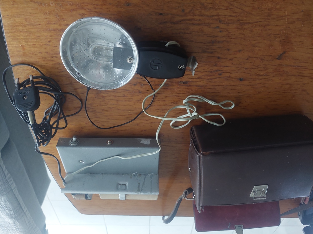 Retro orosz Csajka fényképező vaku,lámpa?