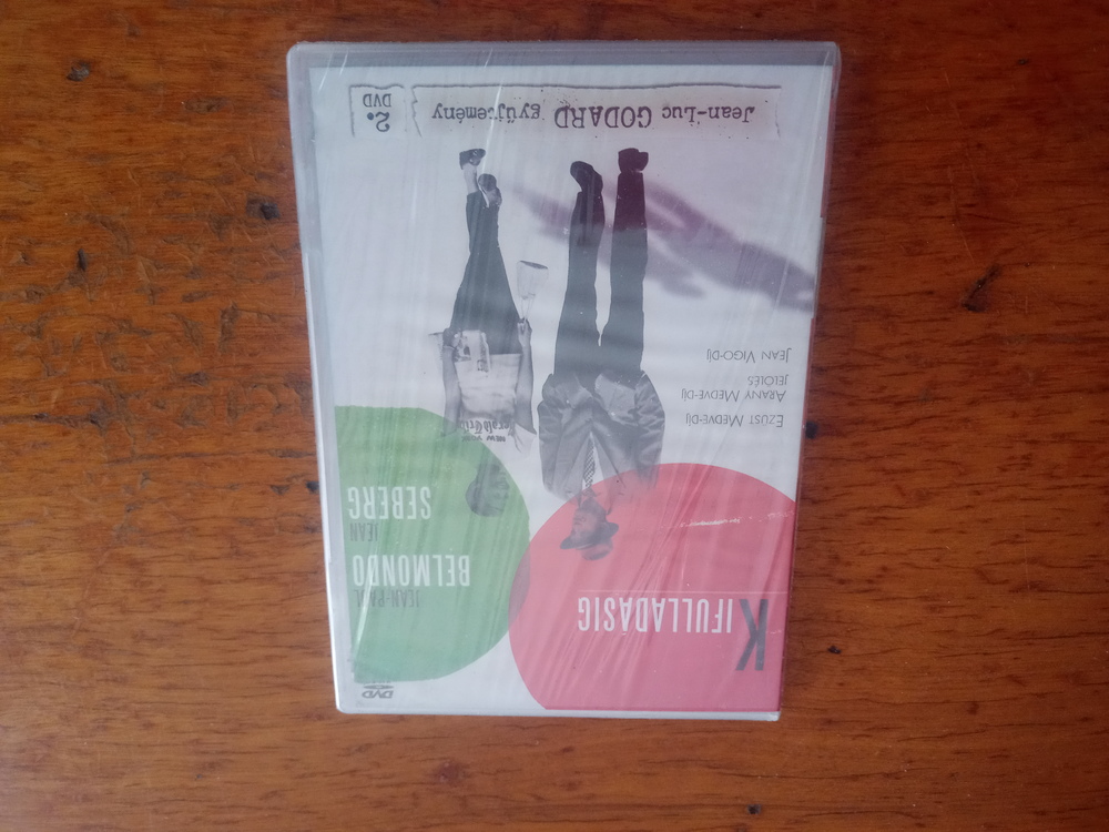 Jean Luc Godard :Kifulladásig bontatlan dvd (Belmondo,Seberg)