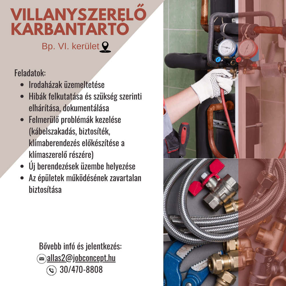 VILLANYSZERELŐ