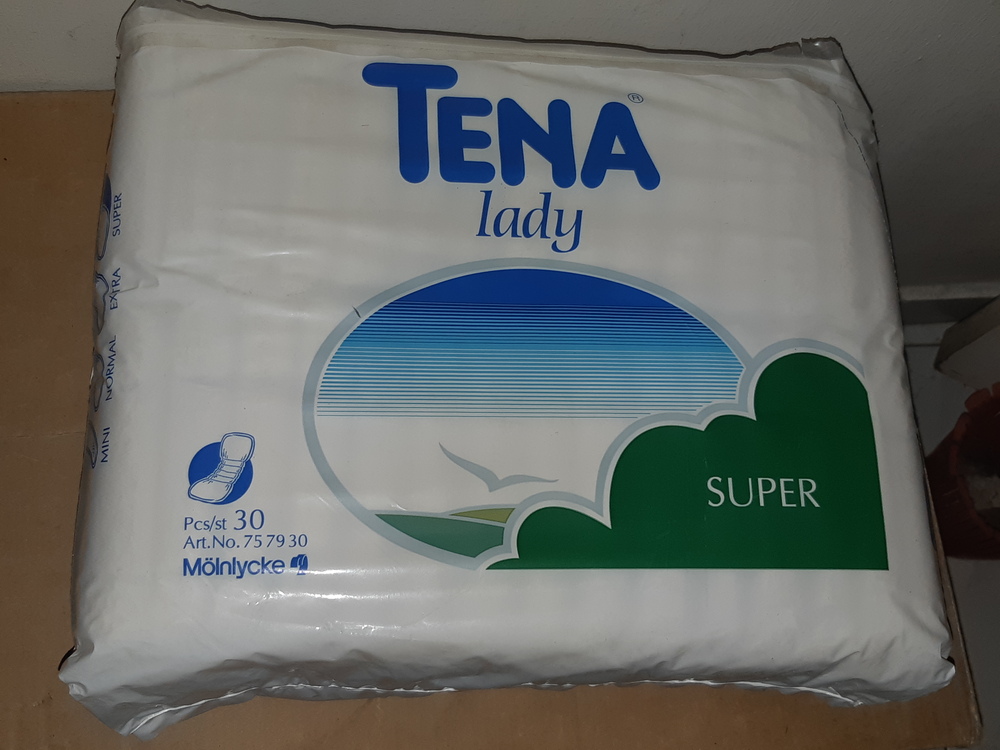 Tena Lady Super 30db-os inkontinenciabetét új bontatlan