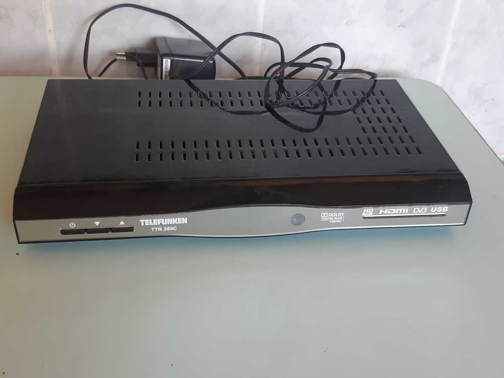 Telefunken TTR280C DVB-T2 MinDig TV beltéri egység működő