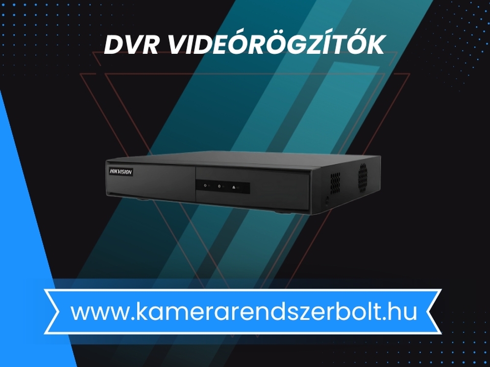 Asztali DVR videórögzítő egységek