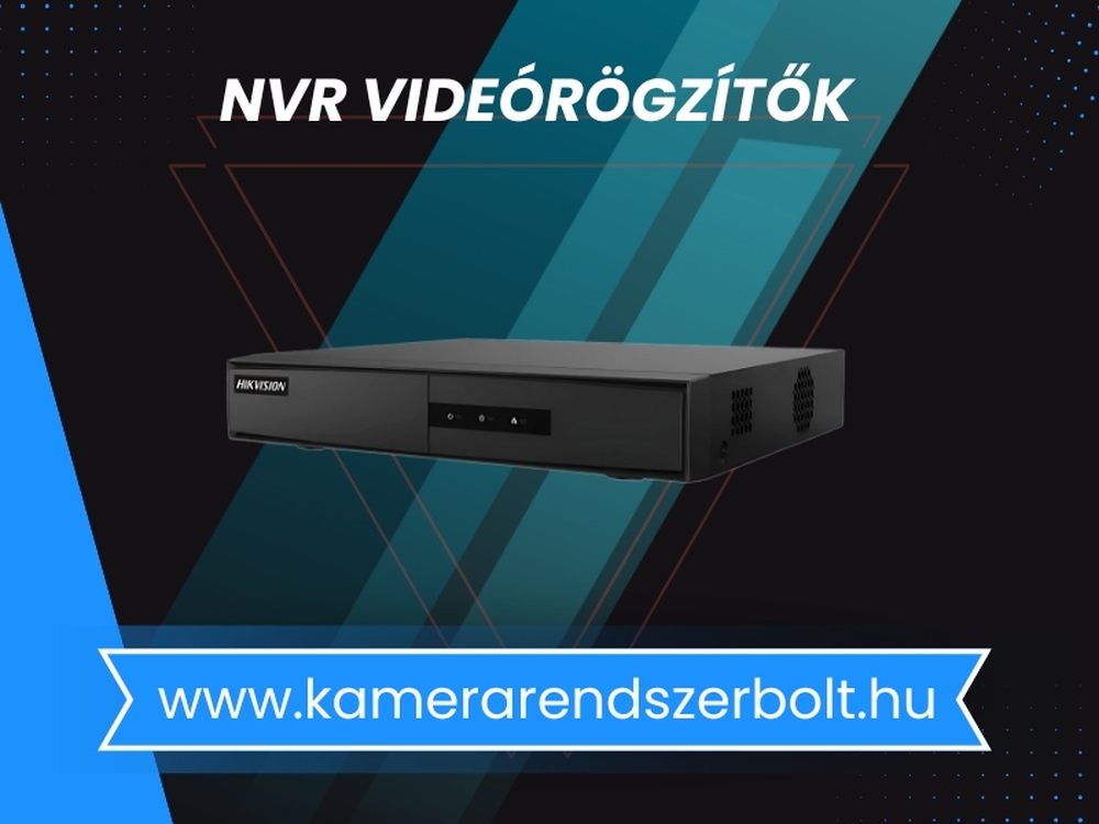 Asztali IP NVR videórögzítő egységek