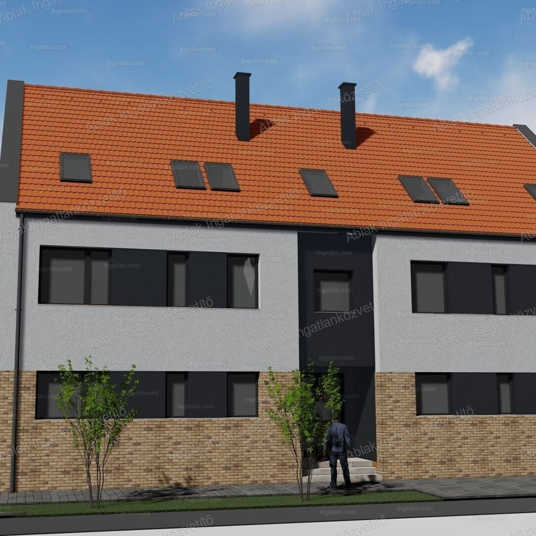 Kecskemét, most épülő új társasházban I. emeleti nappali + 3 szobás erkélyes lakás eladó!
