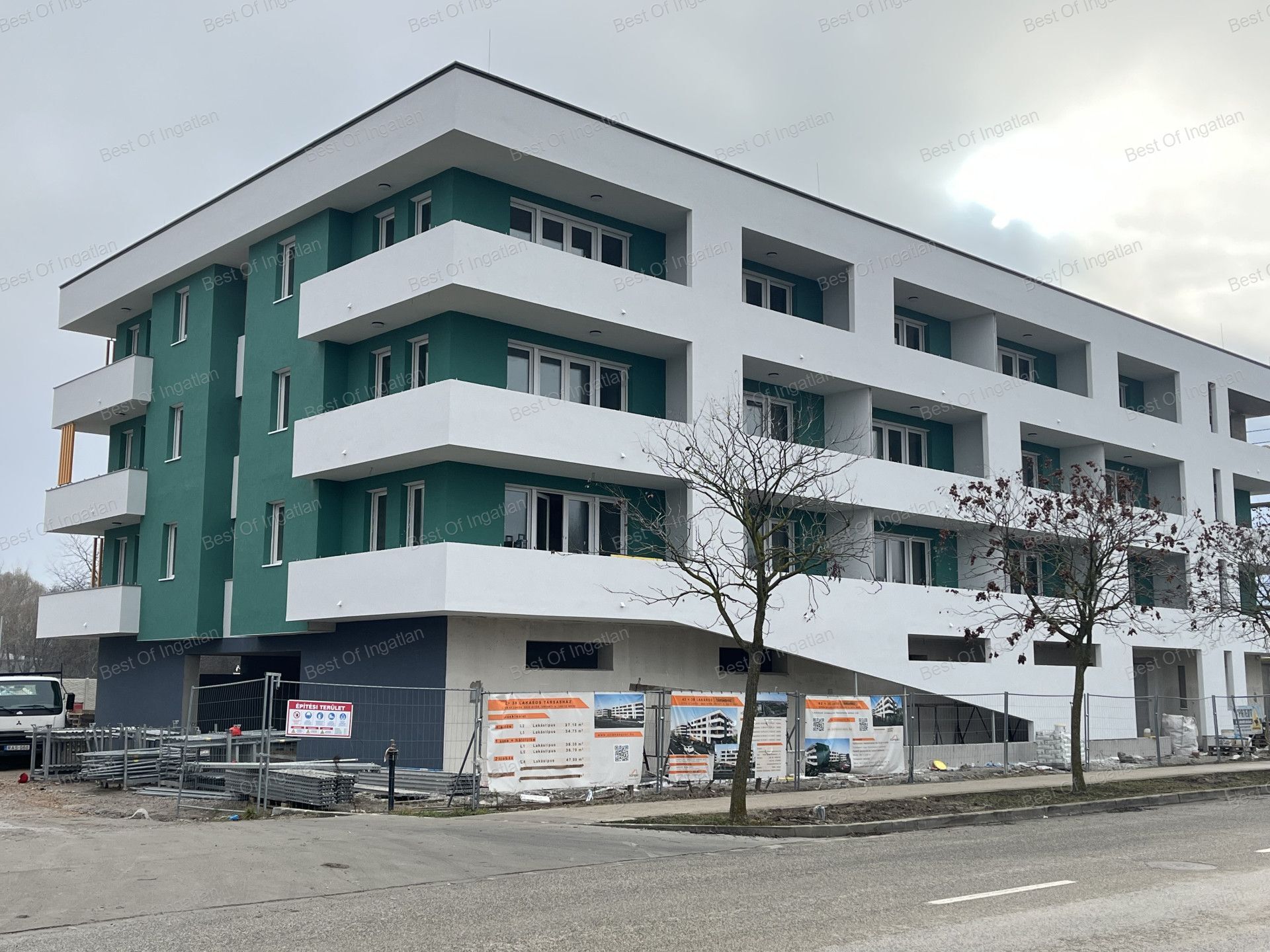 Győr-Szabadhegyen újépítésű, 34,73 m2 téglalakás 8,26 m2 erkéllyel ELADÓ!