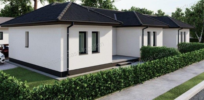 Újépítésű nappali+2 hálószobás ház