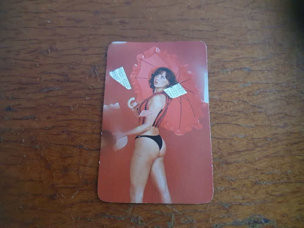 retro csajos kártyanaptár Sportfogadás és Lottó 1983