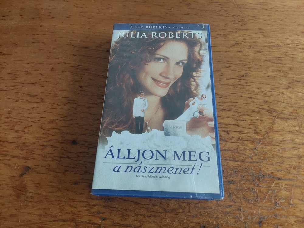 Álljon meg a nászmenet vhs kazetta(Julia Roberts)