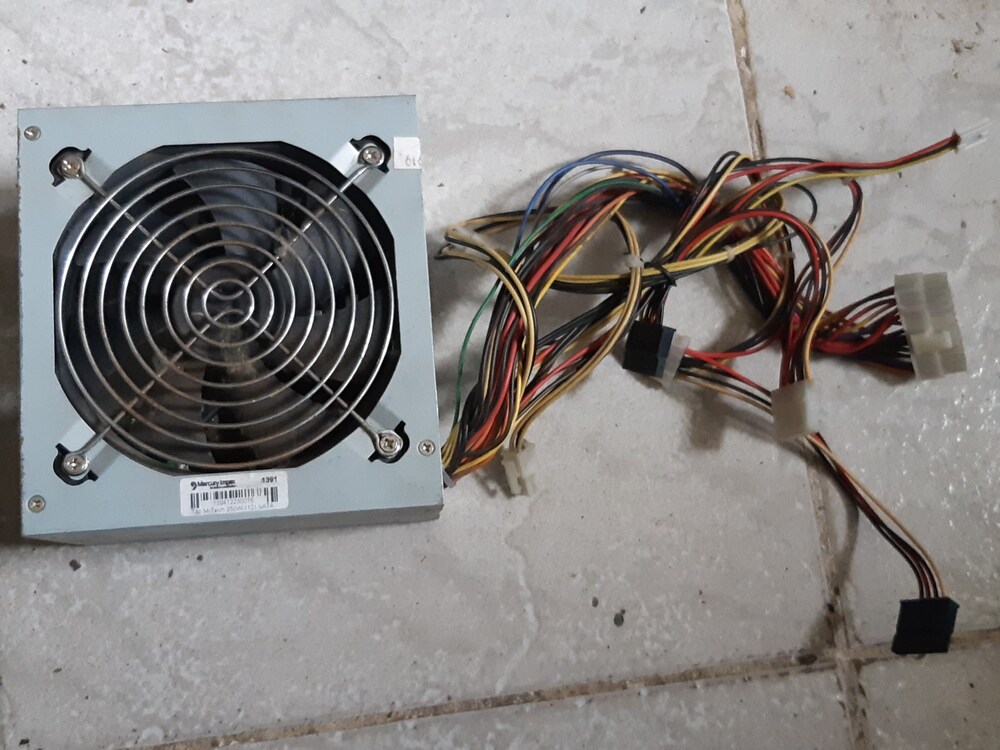 M-Tech KOB AP4350XA 350W számítógép tápegység működő
