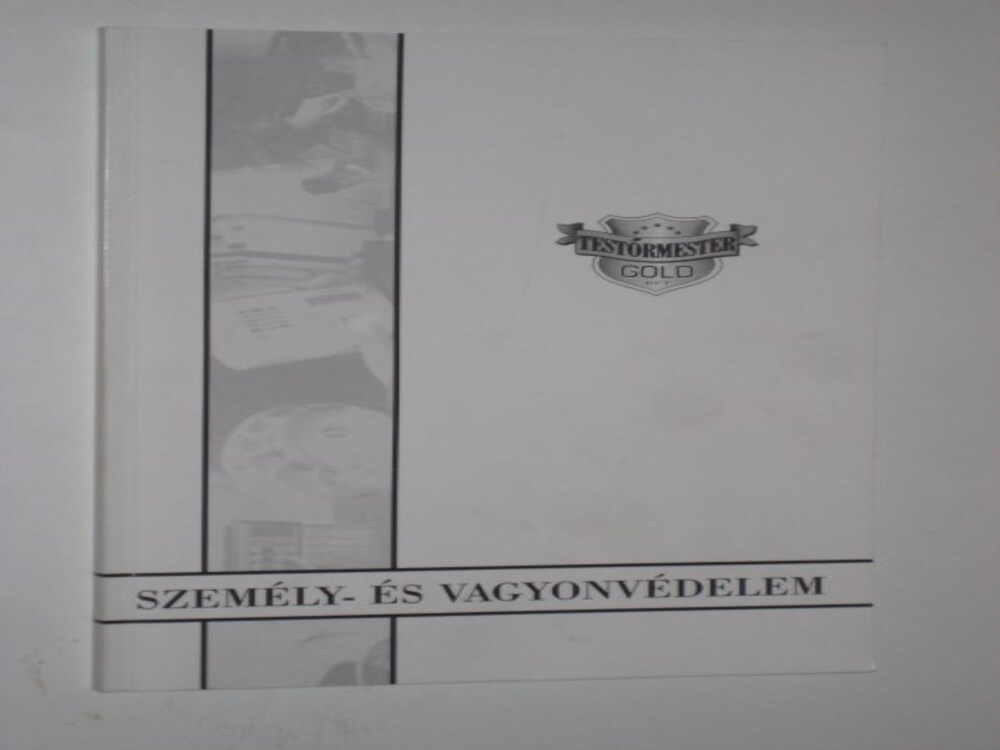 Személy- és vagyonvédelem könyv
