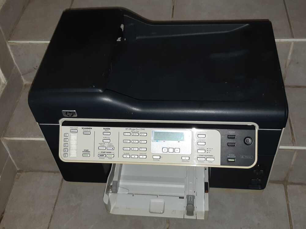 HP Officejet Pro L7590 Wifi-s multifunkciós nyomtató hibás