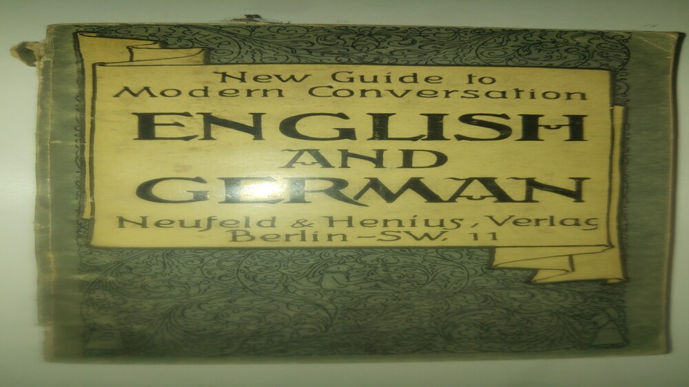 New guide to modern conversation in English and German (angol és német