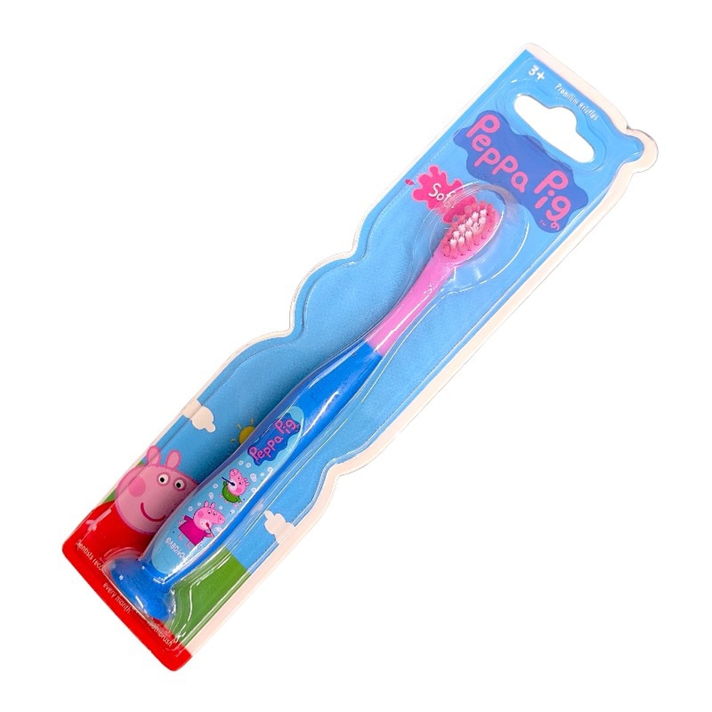 Peppa malac gyermek fogkefe tapadókoronggal 3+ év