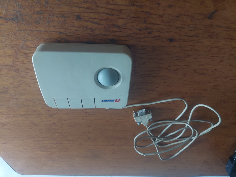 Retro PC Accessories track ball(hanyattegér)