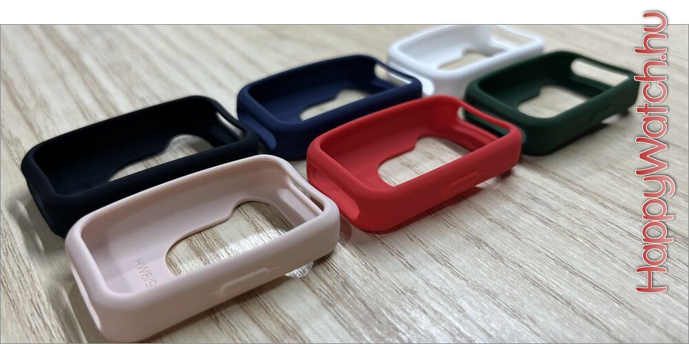 Színes szilikon védőtok Huawei Band 8/9/10 okosórához