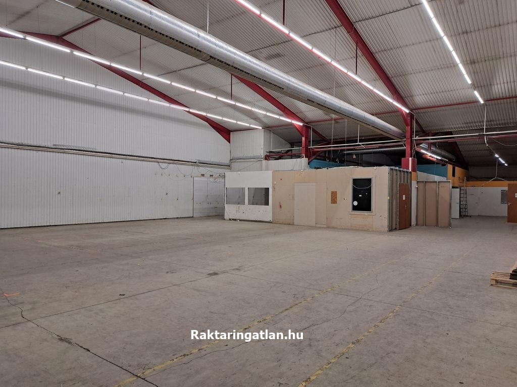 Raktáráruház kiadó 780 m2 IX kerület Budapest Ferencváros 