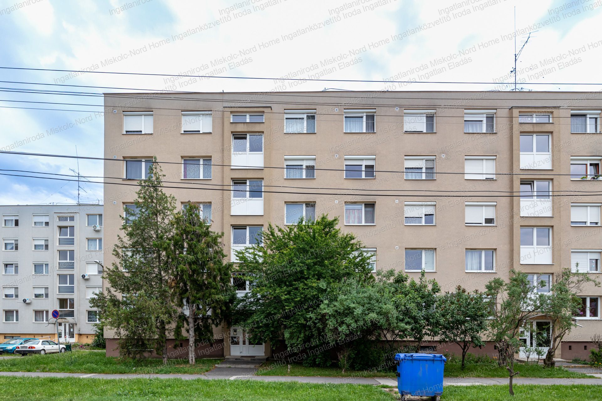 Miskolc Bertalan utcában 35nm-es 1,5 szobás lakás panelprogramos épületben eladó