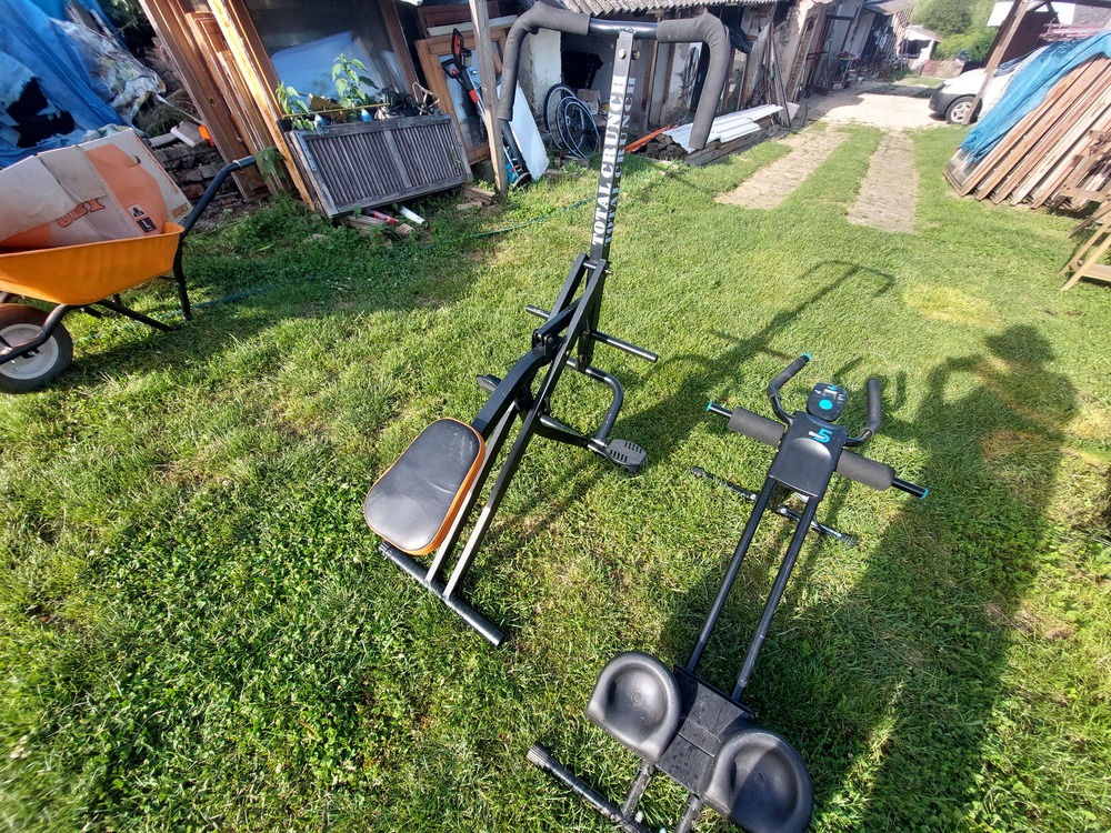 Fitt maxx 5 hasizom erősitő +Total Crunch edzőgép  egyben 25 ezer ft.