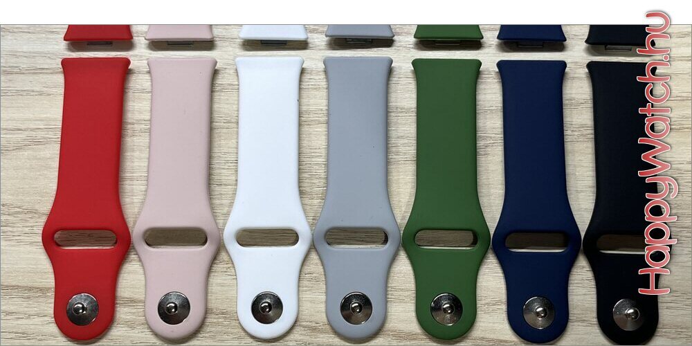 Huawei Watch Fit 3, Fit 4 és Fit 5 színes szilikon óraszíj